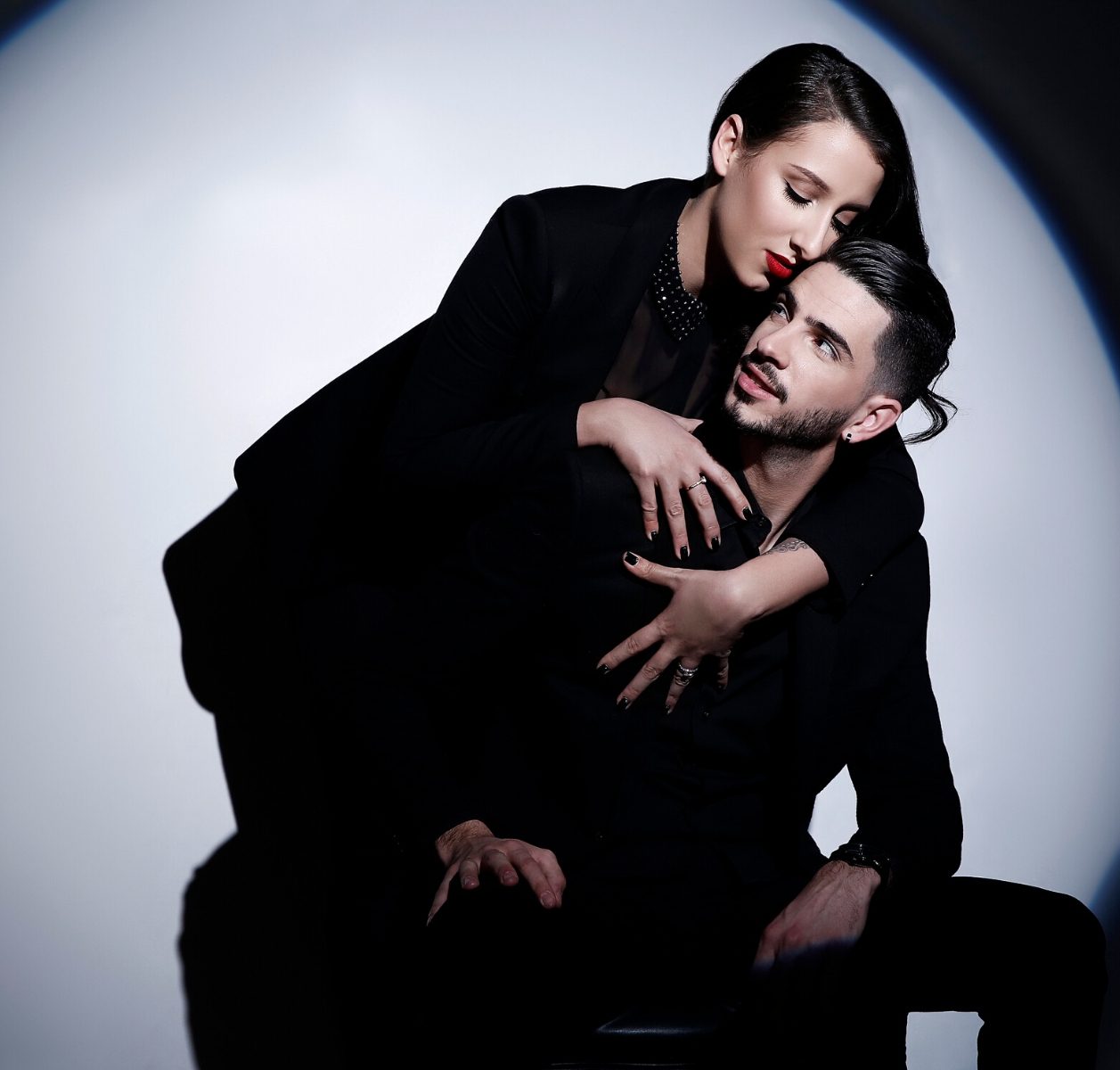 Shooting photo couple au Studio Lenoir, Paris 10